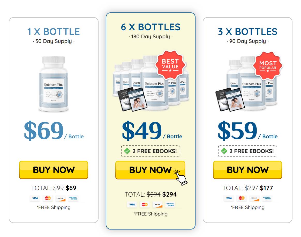 Quietum Plus special offer